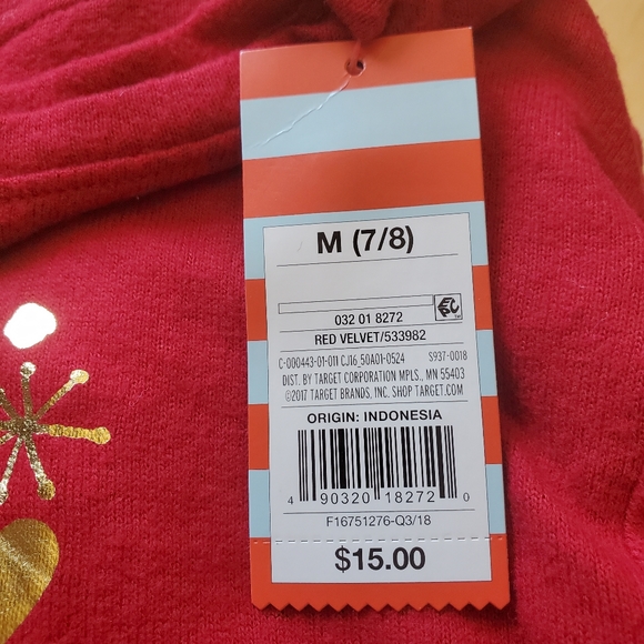 Cat & Jack Girl's Size M (7-8) Long Sleeve Light Weight Sweater. New with Tags. - Picture 8 of 9